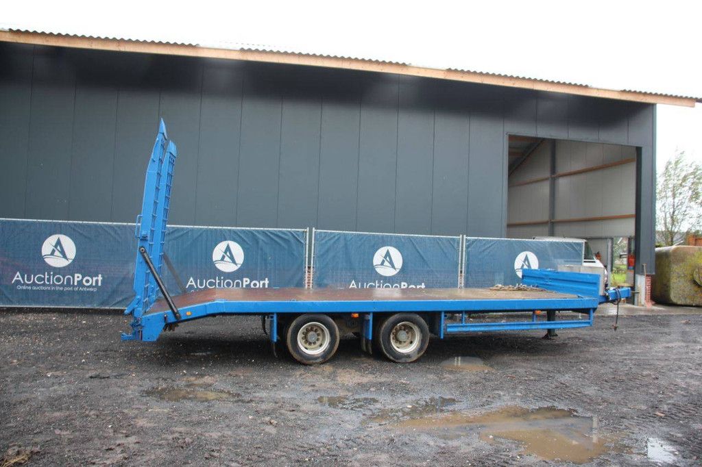 Low loader Machine transporter Muller Mitteltal ETU-TA 18.0