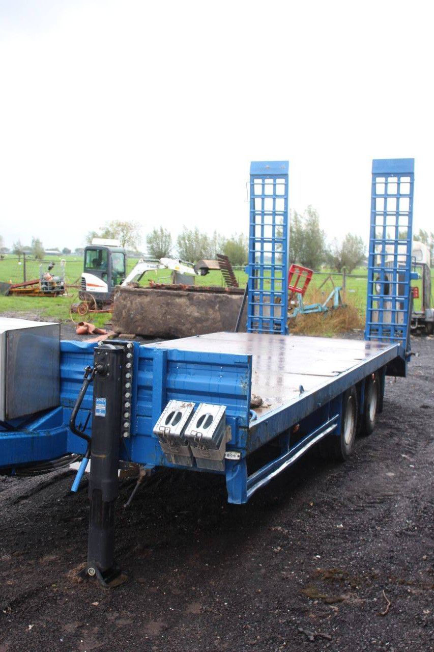 Low loader Machine transporter Muller Mitteltal ETU-TA 18.0