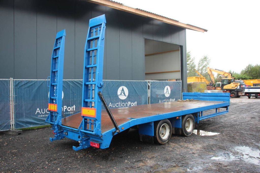 Low loader Machine transporter Muller Mitteltal ETU-TA 18.0