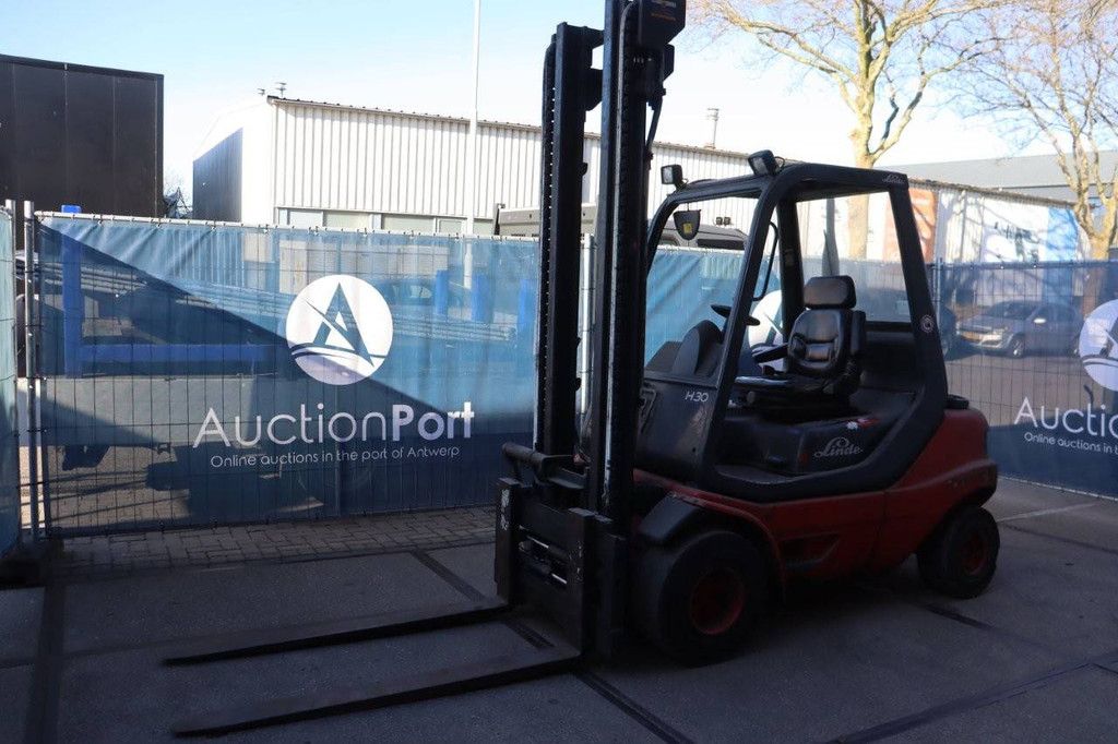 Forklift Linde H30D-02 Diesel 3000kg 3.5m 1996