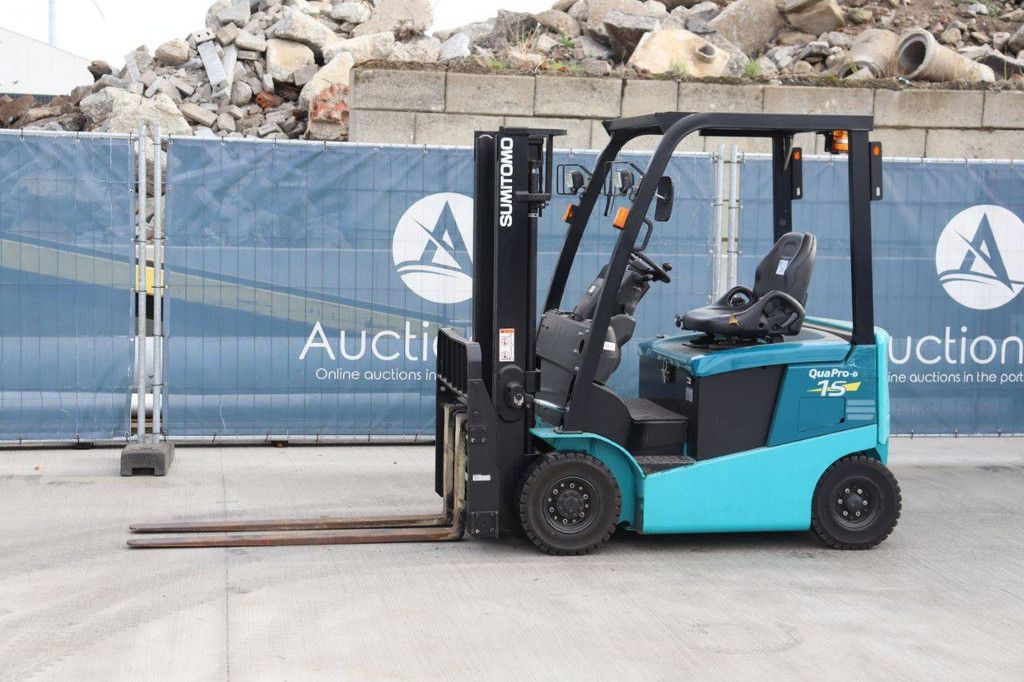 Sumitomo 41FB15PX Electric Forklift 1350kg 3.03m 2018