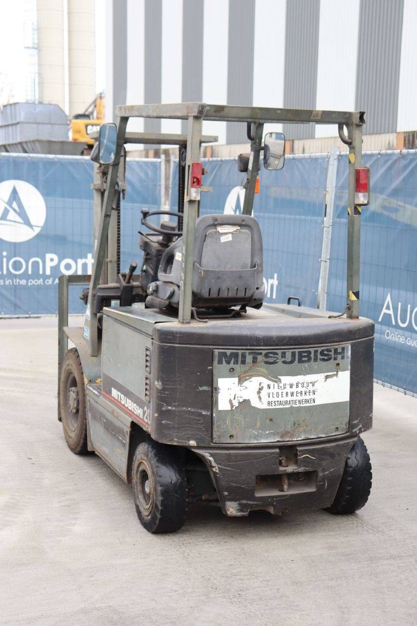 Heftruck Mitsubishi FB20 Elektrisch 2000kg 3.0m 2002
