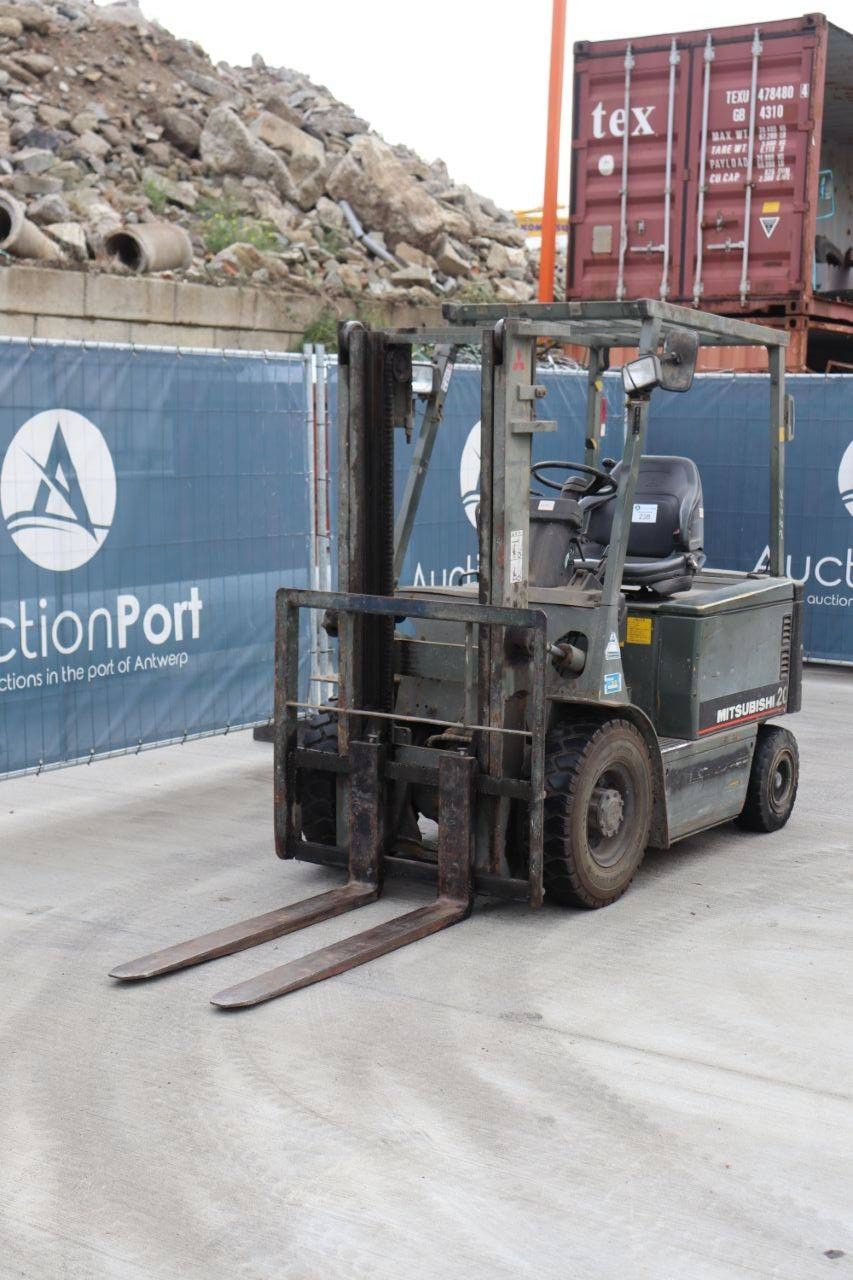 Heftruck Mitsubishi FB20 Elektrisch 2000kg 3.0m 2002
