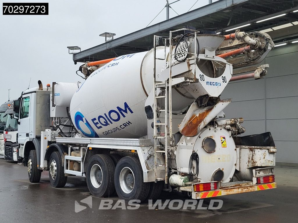 Mercedes Actros 3241 8X4 7m3 Mecbo Mixer Big-Axle Steelsuspension Pompe+Mixer Euro 5