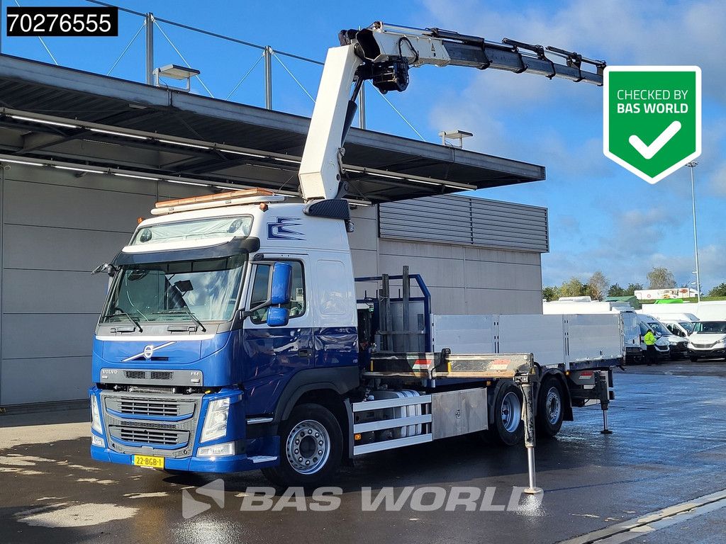 Volvo FM FM 500 6X2 NL-Truck HMF 3220-K7 Kran Crane Winch Lift+Steering-Axle Euro 6