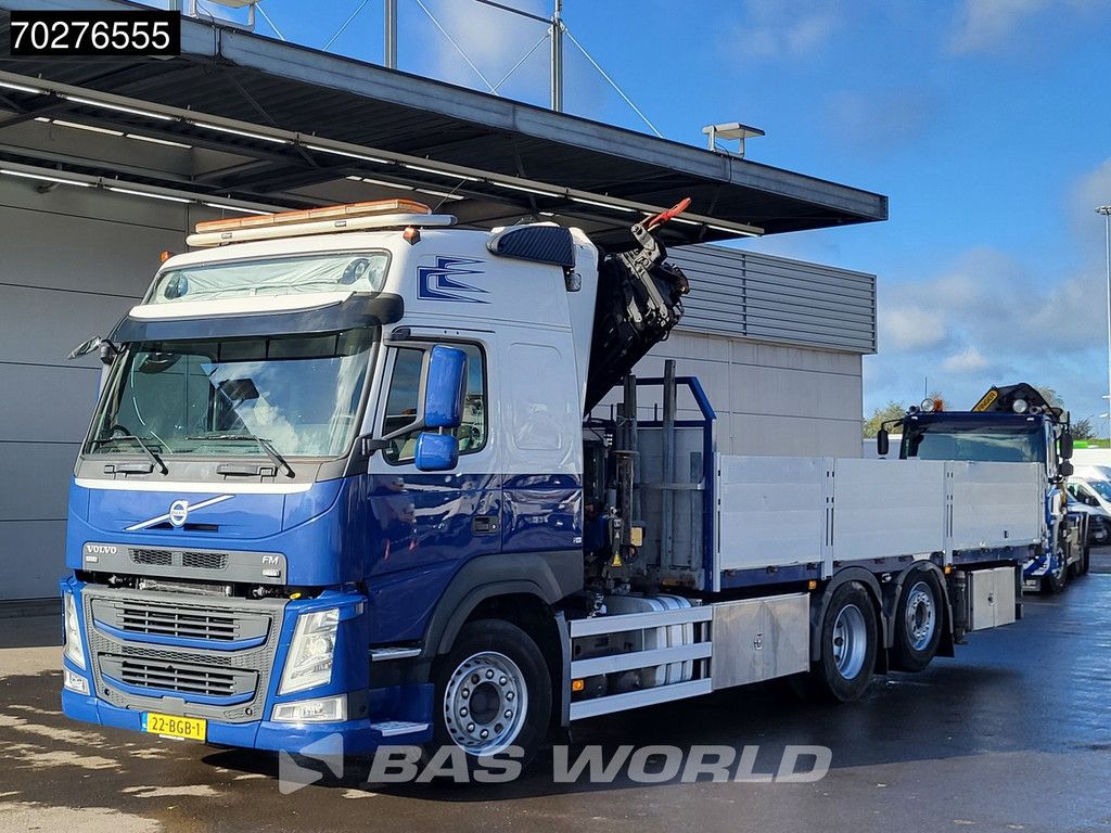 Volvo FM FM 500 6X2 NL-Truck HMF 3220-K7 Kran Crane Winch Lift+Steering-Axle Euro 6