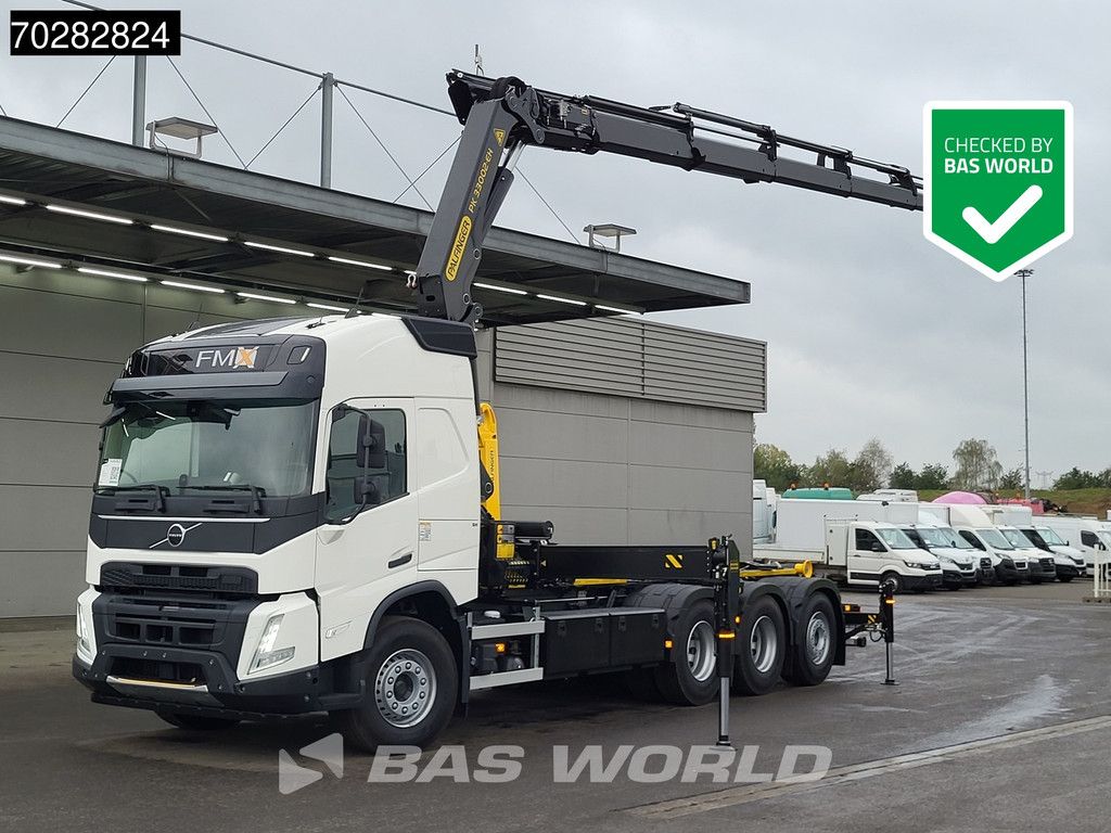 Volvo FMX 500 8X4 NEW! Palfinger PK33002 Crane + PHT22SLD5 Hooklift Lift-Steering Axle