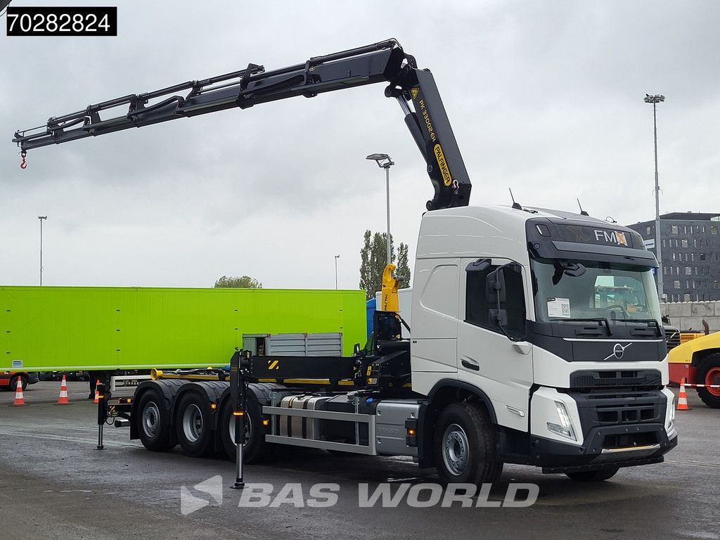 Volvo FMX 500 8X4 NEW! Palfinger PK33002 Crane + PHT22SLD5 Hooklift Lift-Steering Axle