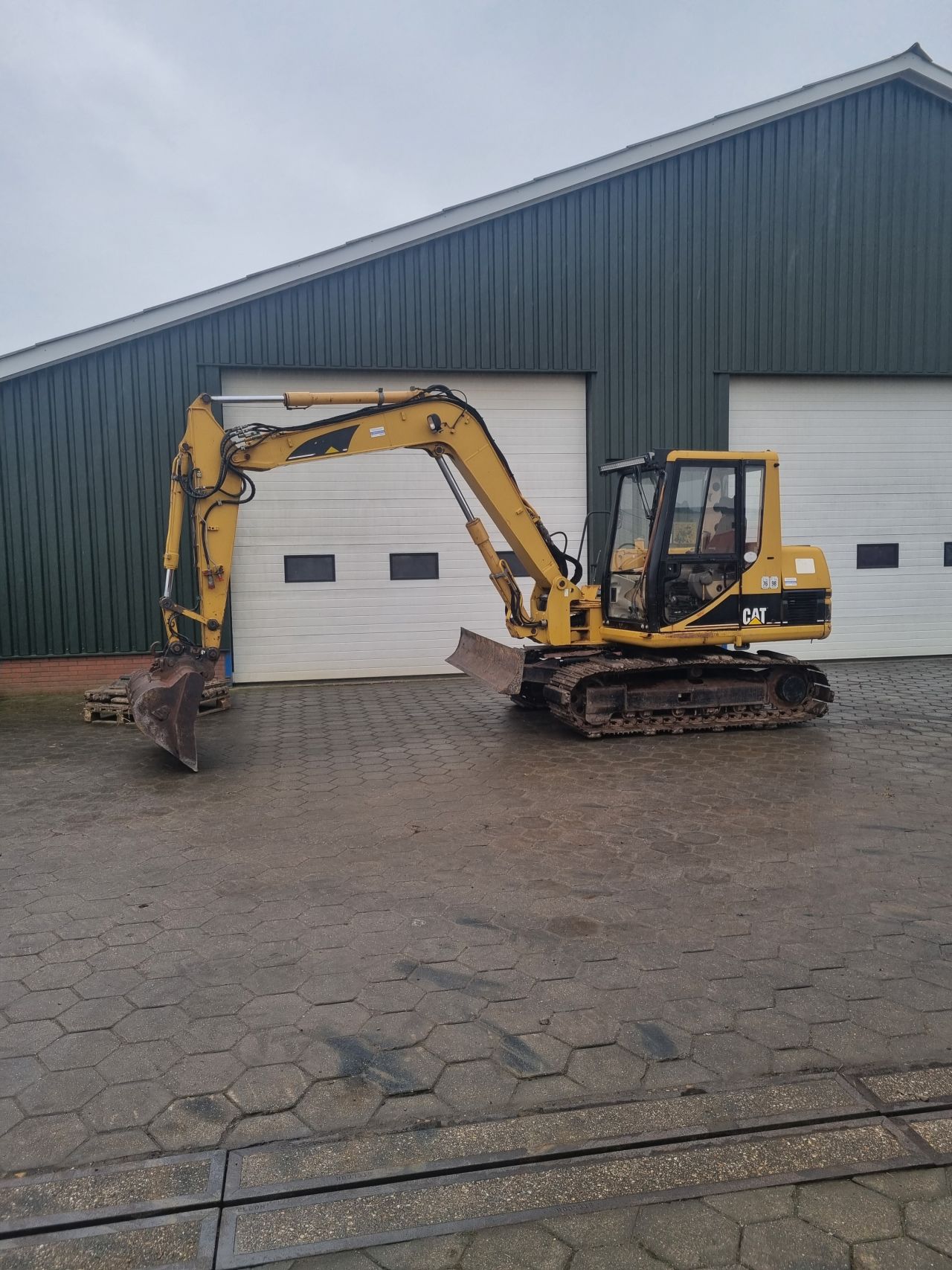 Cat 307 B midikraan/rupskraan/graafmachine