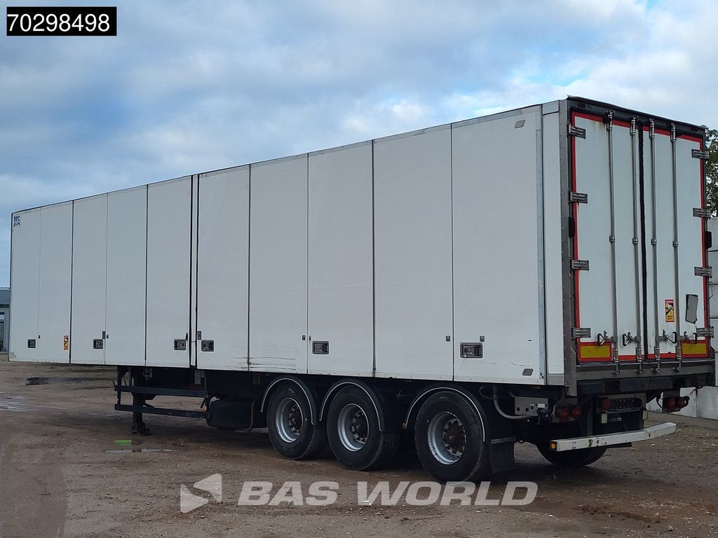 Narko S8HB13R62 3 axles Trailing steering axle Side Doors Liftachse