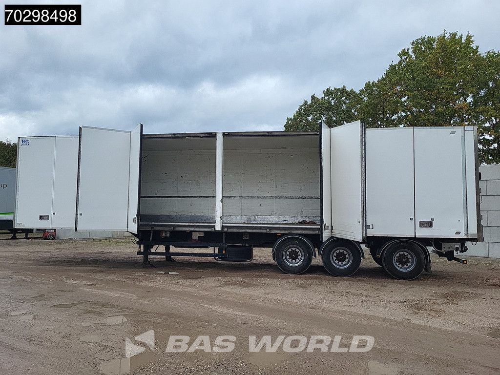 Narko S8HB13R62 3 axles Trailing steering axle Side Doors Liftachse