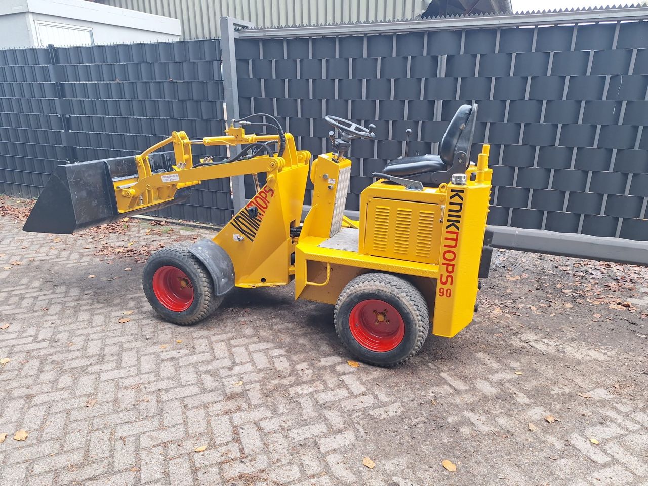 Knikmops 90 schaffer jobmann weidemann avant mini shovel