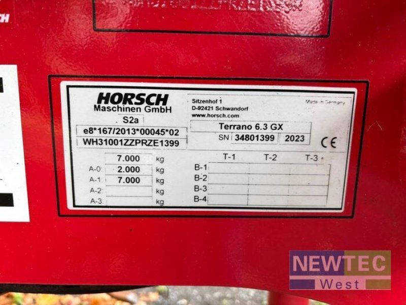 Horsch TERRANO 6.3 GX