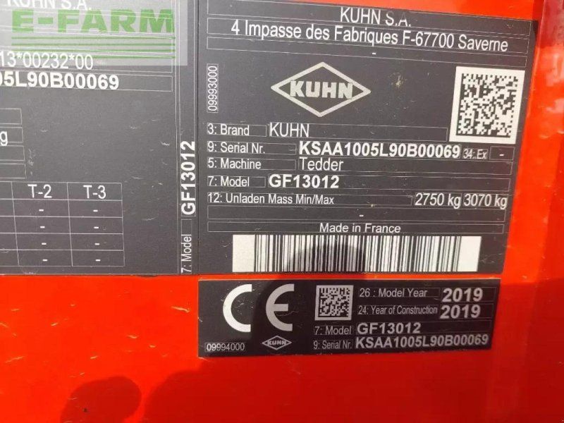 Kuhn gf13012