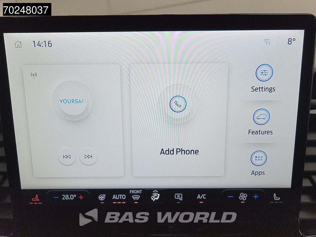 Ford Transit 165pk Automaat Limited Black Edition Raptor Grill 2025-Model L3H2 CarPlay Xenon Camera Airco Cruise Parkeersensoren Euro6 L3 11m3 Klima Tempomat