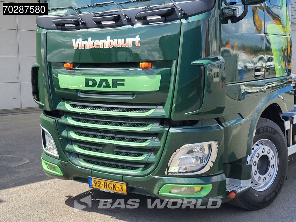 DAF XF XF 460 6X2 NL-Truck VDL S-25-6400 Hooklift Liftaxle Manual Navi ACC Euro 6