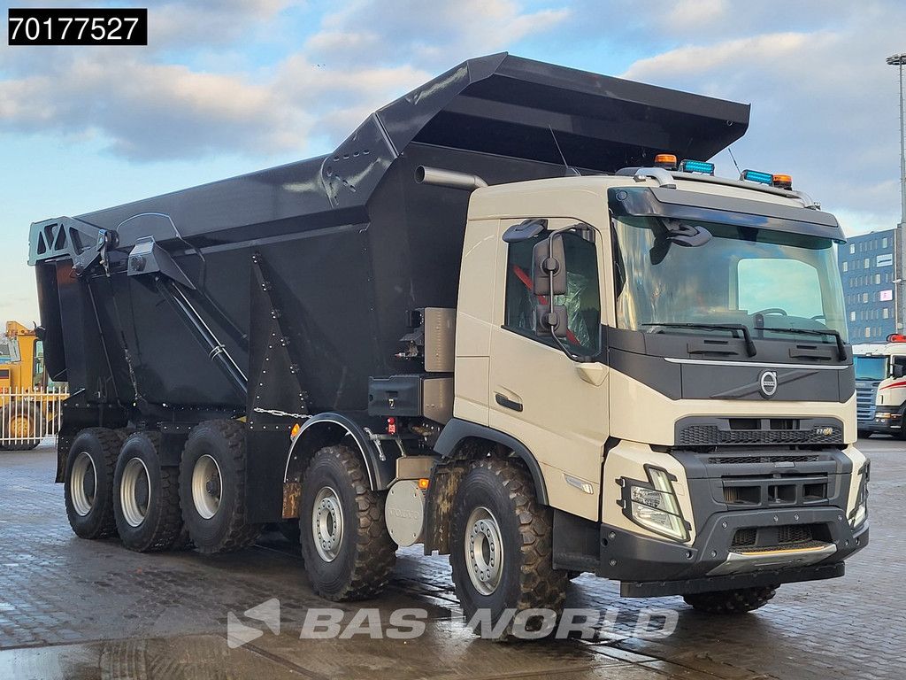 Volvo FMX 520 10X4 50tons Payload Mining truck 30m3 tipper Big-Axle Retarder Lift+Lenkachse Euro 3