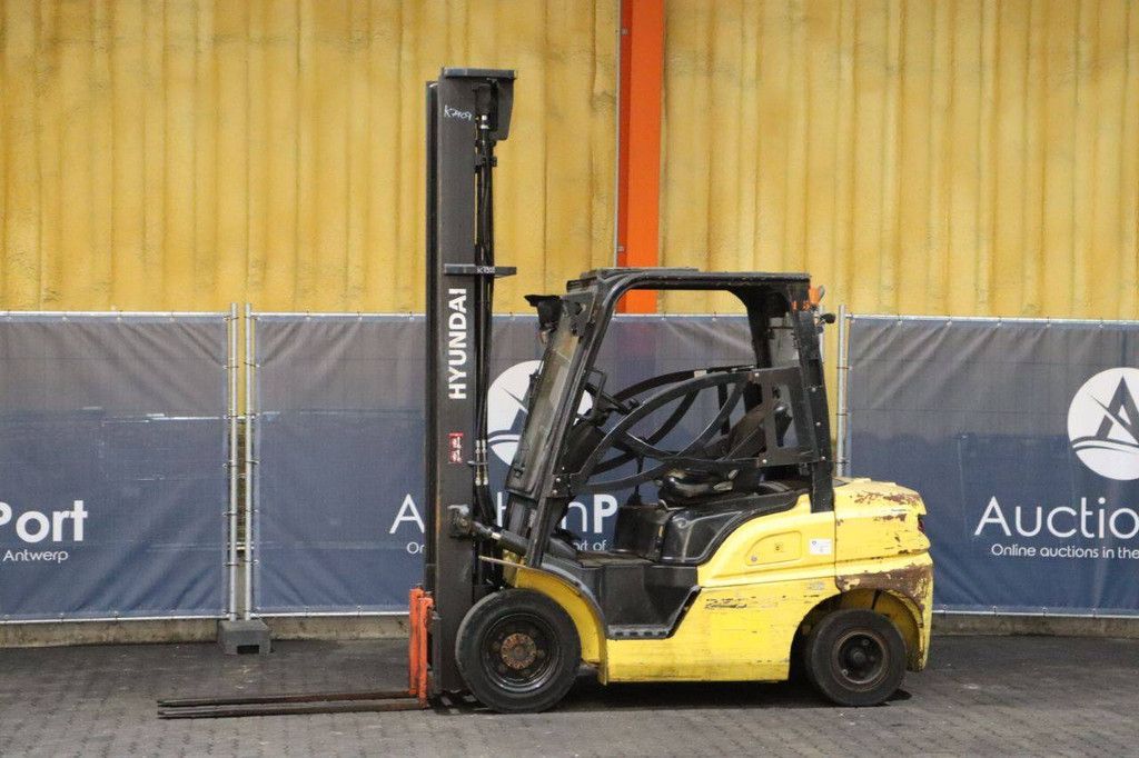 Heftruck Hyundai 25D-9 Diesel 2500kg 5m 2016