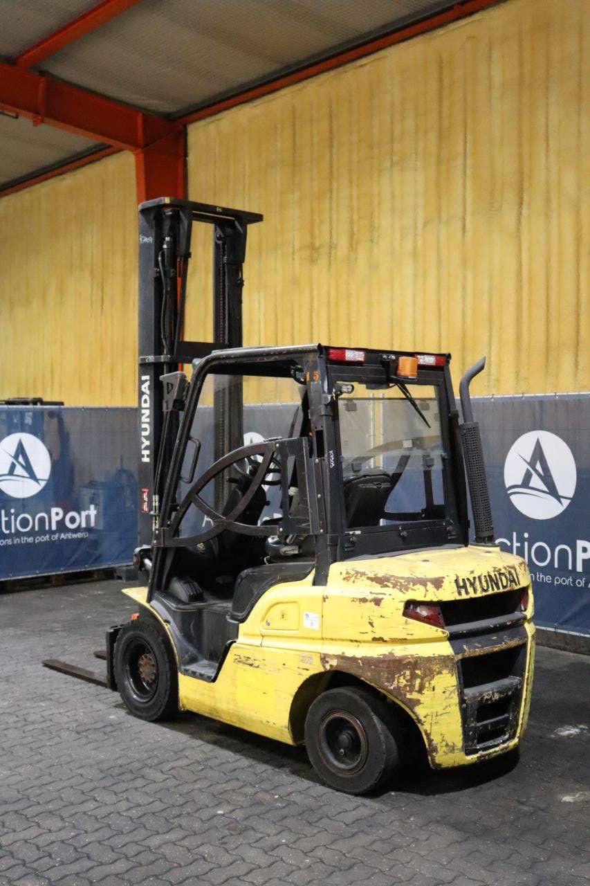 Heftruck Hyundai 25D-9 Diesel 2500kg 5m 2016