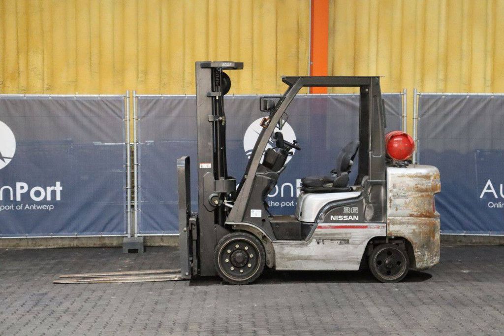 Heftruck Nissan MC UG1F LPG 3600kg 4.7m 2008