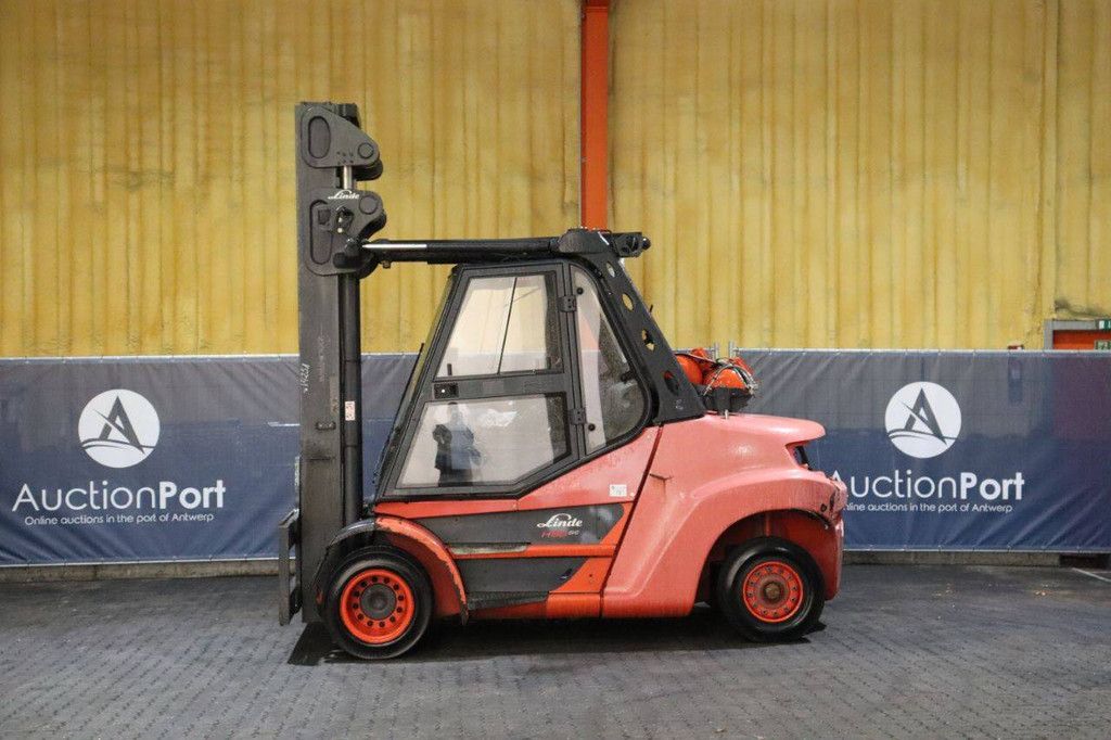 Forklift Linde H80T EVO LPG 8000kg 2016