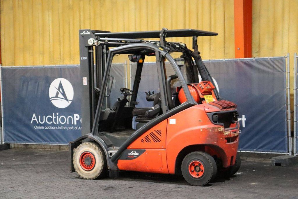 Gabelstapler Linde H30T-02 Treibgas 3000kg 7,0m 2015