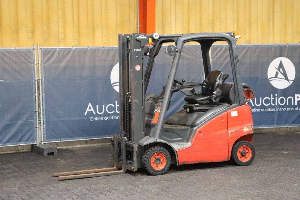Forklift Linde H16T-01 LPG 1600kg 2013