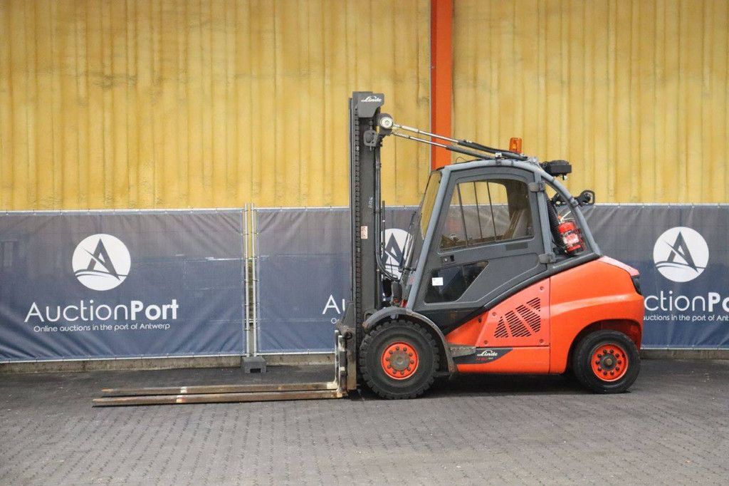 Forklift Linde H50D-02 Diesel 5000kg 4.46m 2016