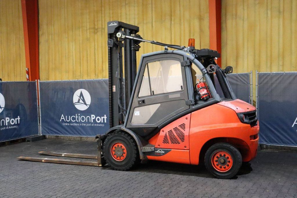 Forklift Linde H50D-02 Diesel 5000kg 4.46m 2016