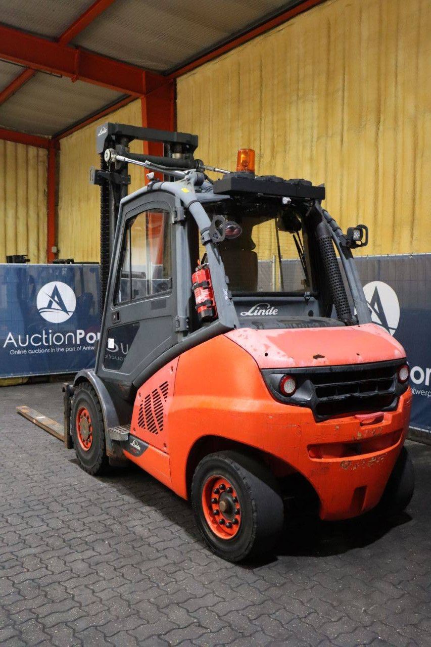Forklift Linde H50D-02 Diesel 5000kg 4.46m 2016