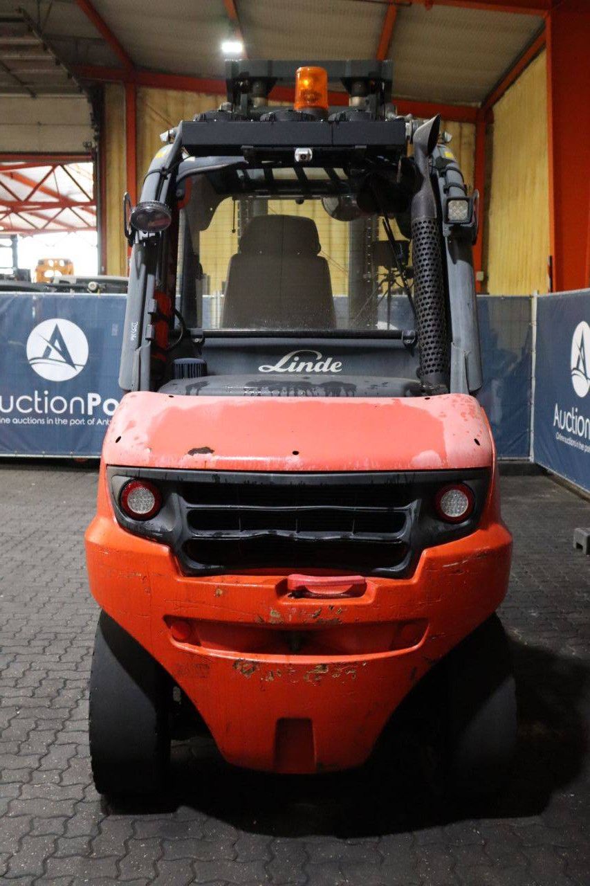 Forklift Linde H50D-02 Diesel 5000kg 4.46m 2016