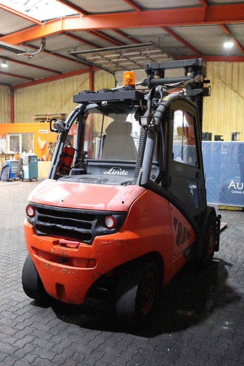 Forklift Linde H50D-02 Diesel 5000kg 4.46m 2016