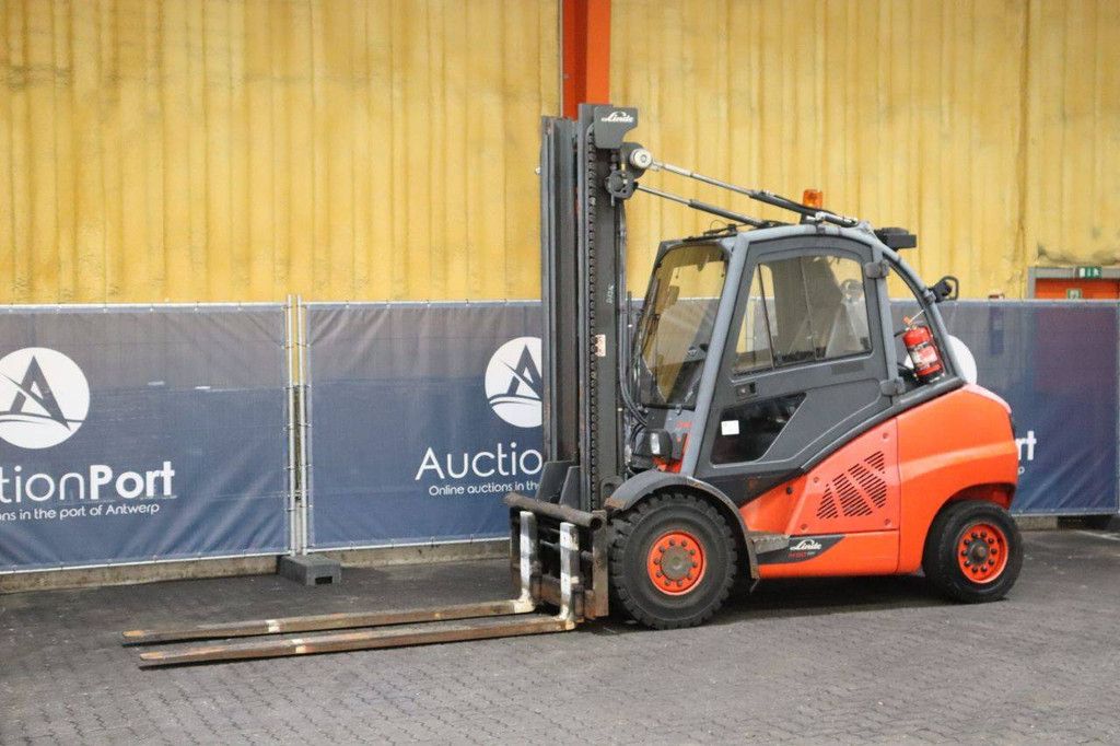 Forklift Linde H50D-02 Diesel 5000kg 4.46m 2016