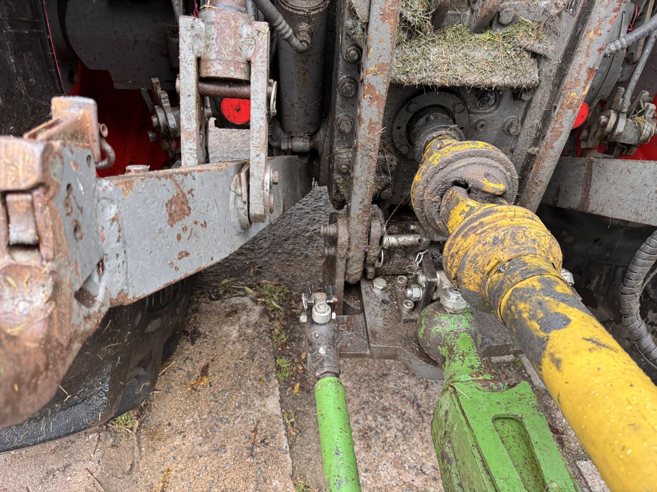 Krone MX 350 GL opraapwagen dubbeldoelwagen