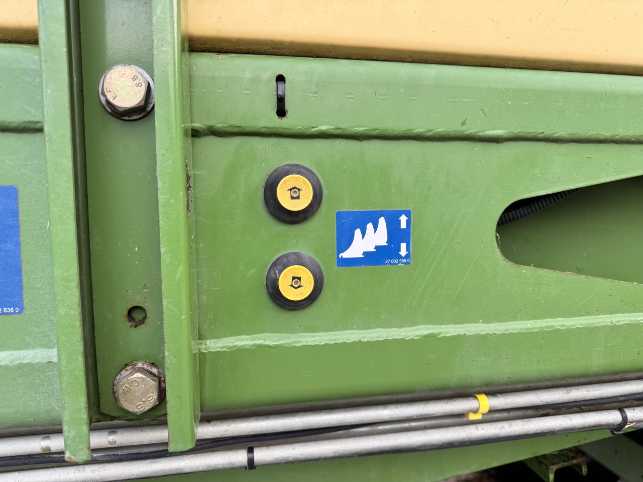 Krone MX 350 GL opraapwagen dubbeldoelwagen