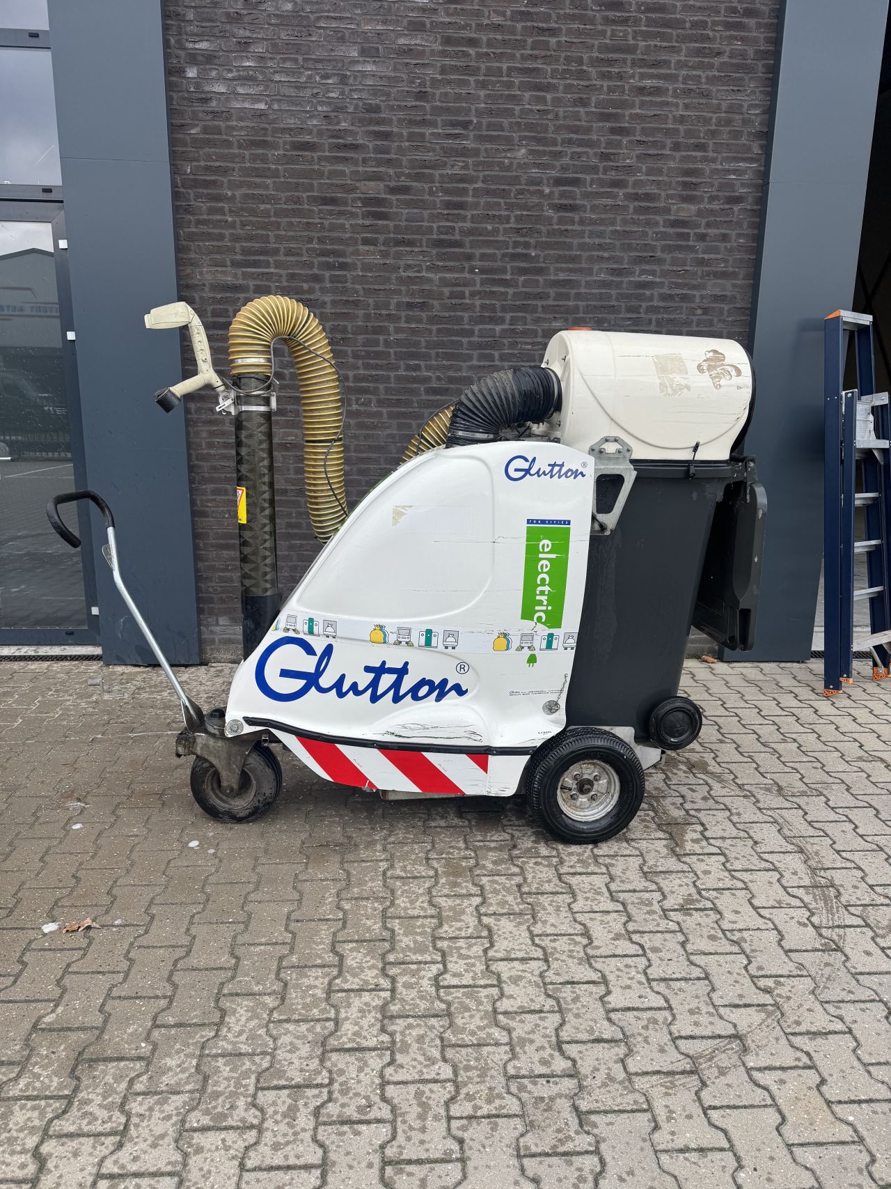 Gluton collect blad vuil zuiger electrisch zelf rijdend