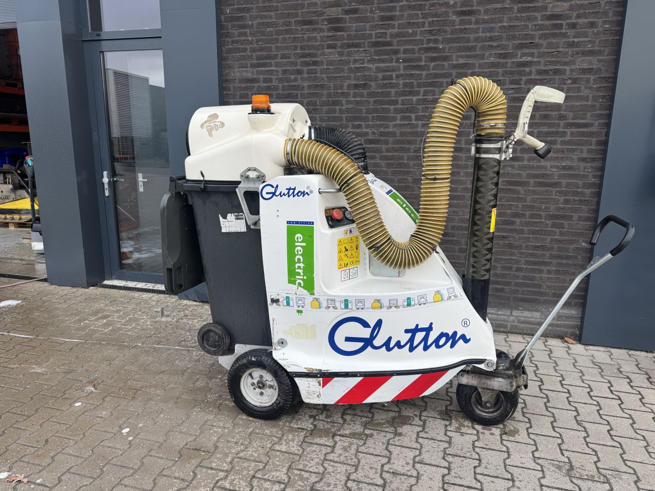 Gluton collect blad vuil zuiger electrisch zelf rijdend