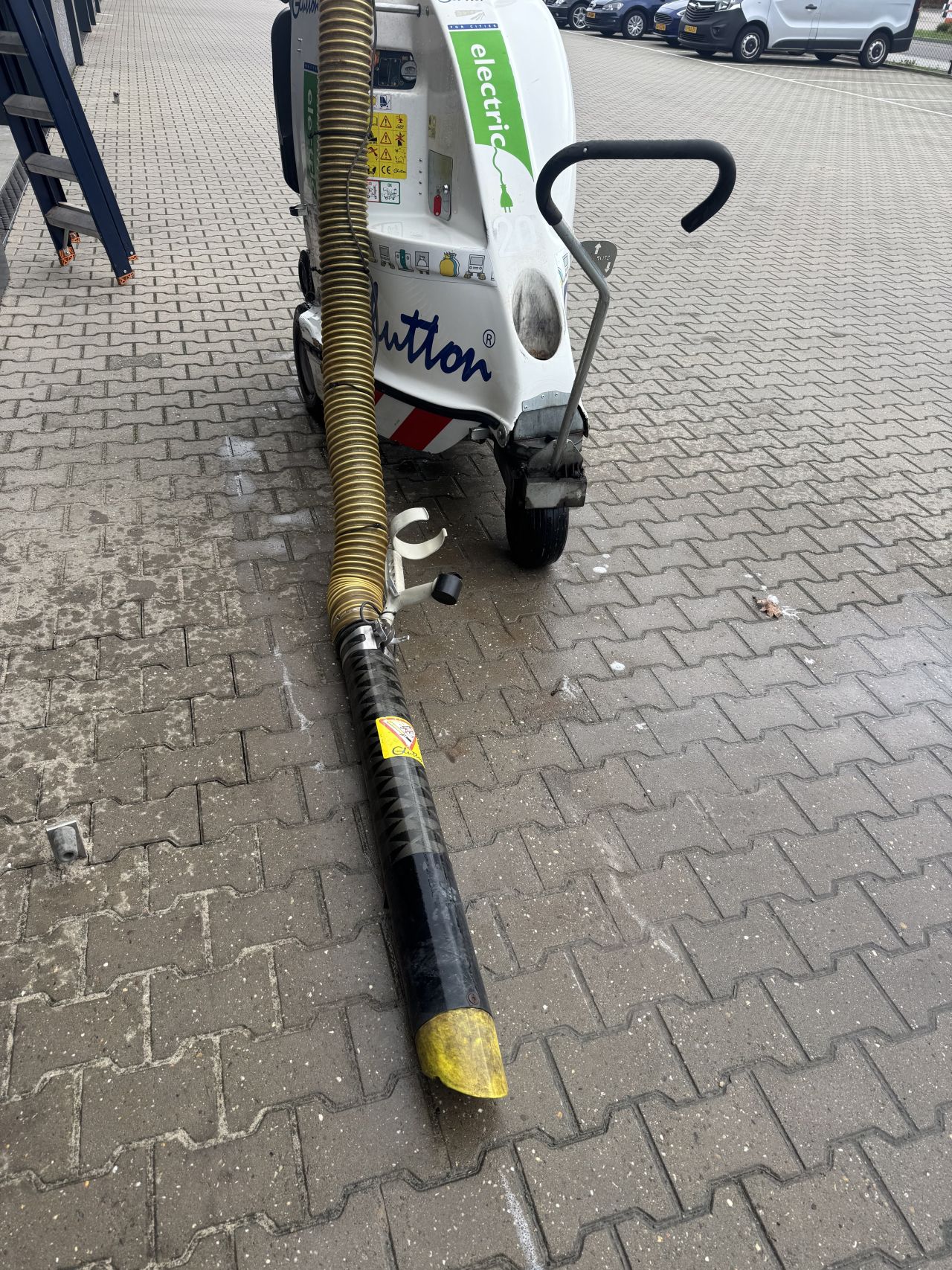Gluton collect blad vuil zuiger electrisch zelf rijdend