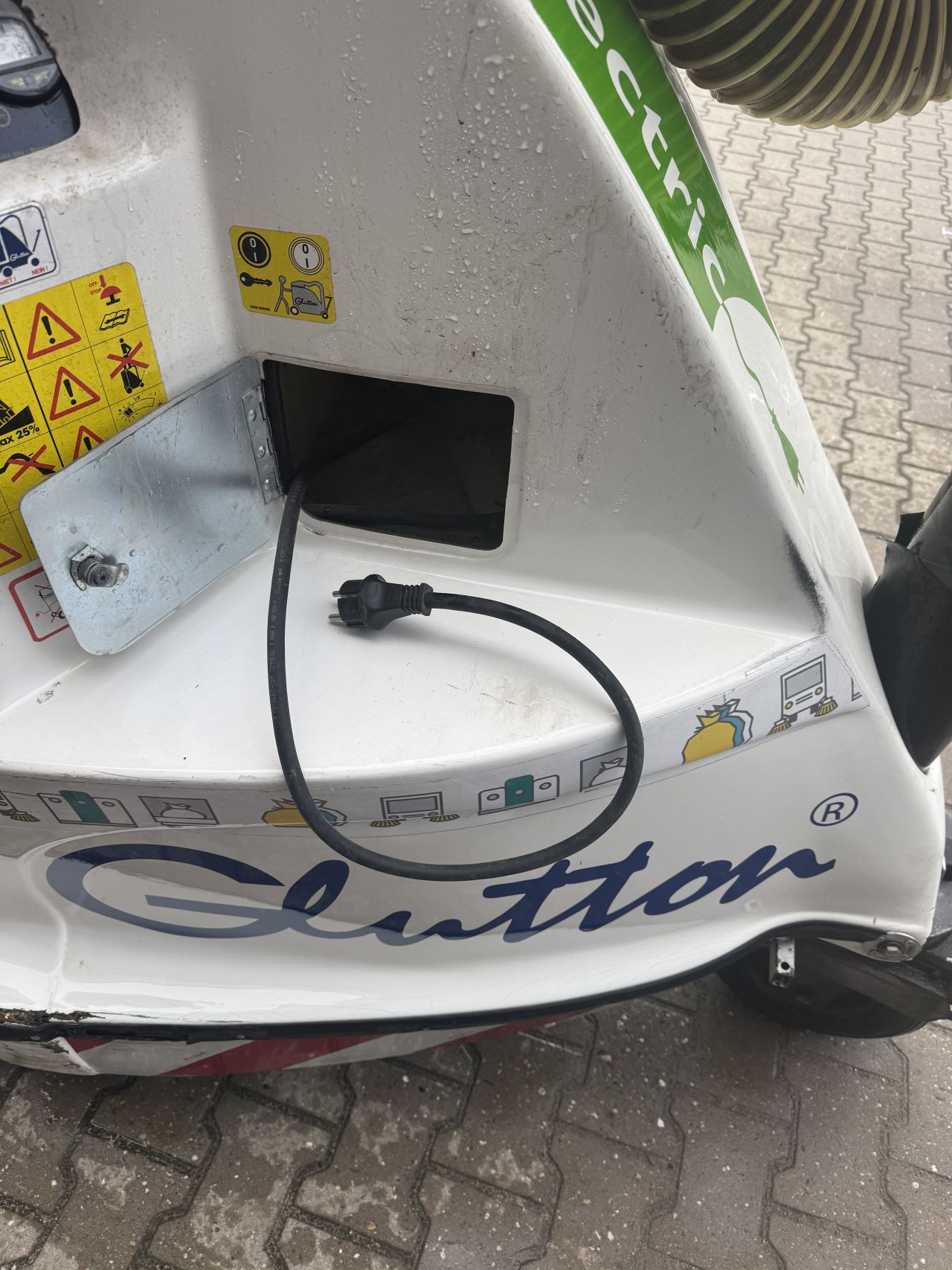 Gluton collect blad vuil zuiger electrisch zelf rijdend