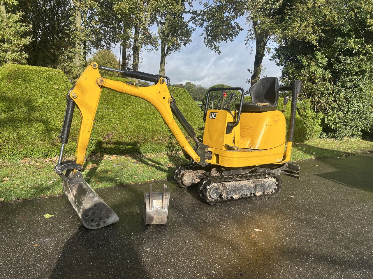 Nette JCB 8008 minigraver ( marge)