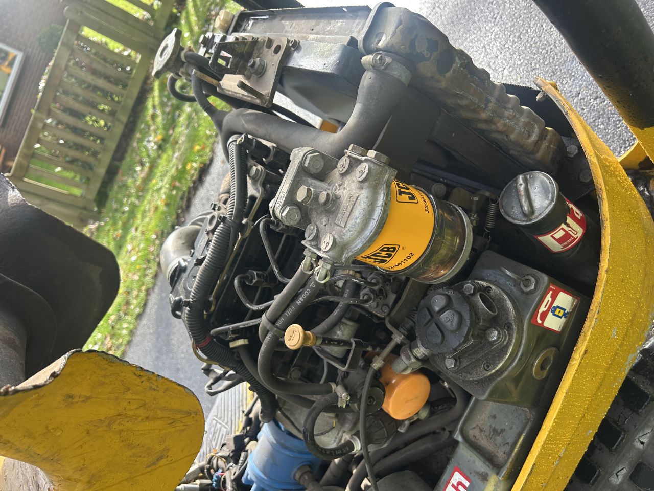 Nette JCB 8008 minigraver ( marge)