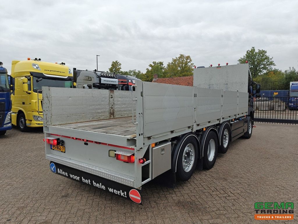 Volvo FM500 8x2/6 Globetrotter Euro6B - Open Loading Platform 7.3M - HH Floor - Aluminum Sideboards - Steering/Lift Axles