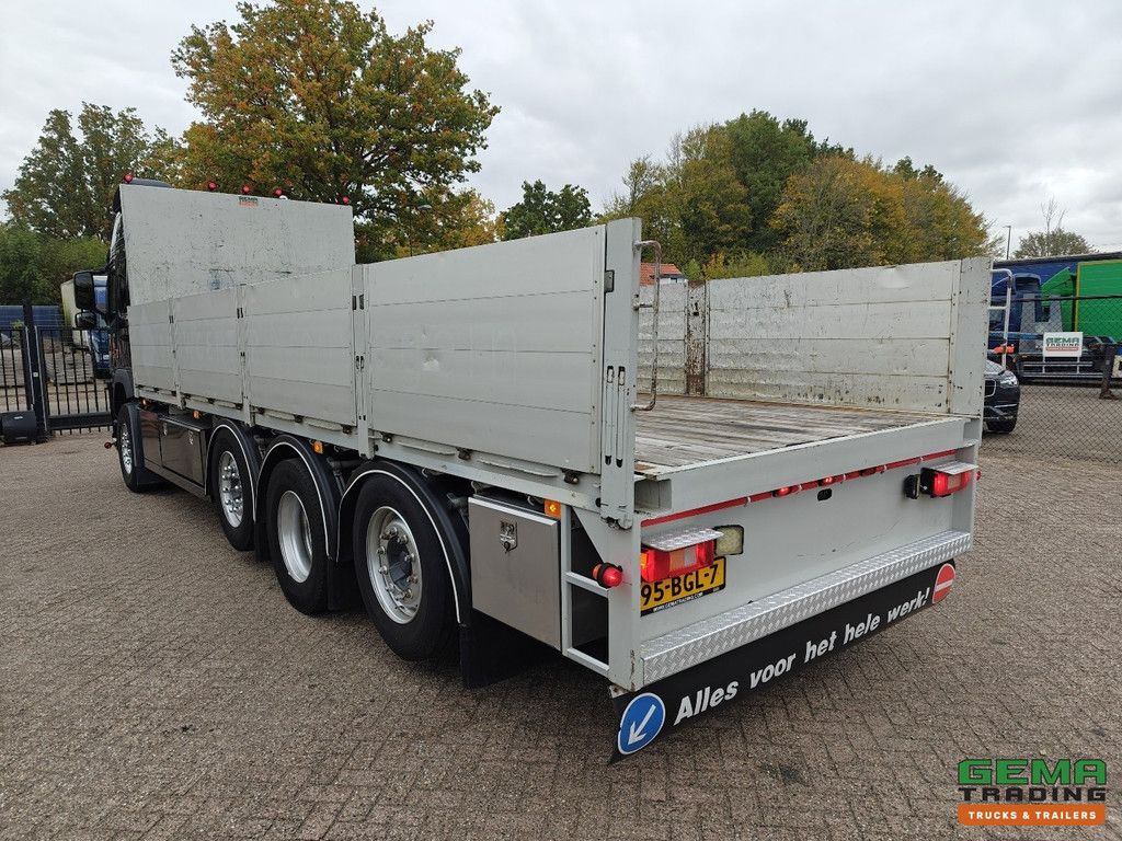 Volvo FM500 8x2/6 Globetrotter Euro6B - Open Loading Platform 7.3M - HH Floor - Aluminum Sideboards - Steering/Lift Axles