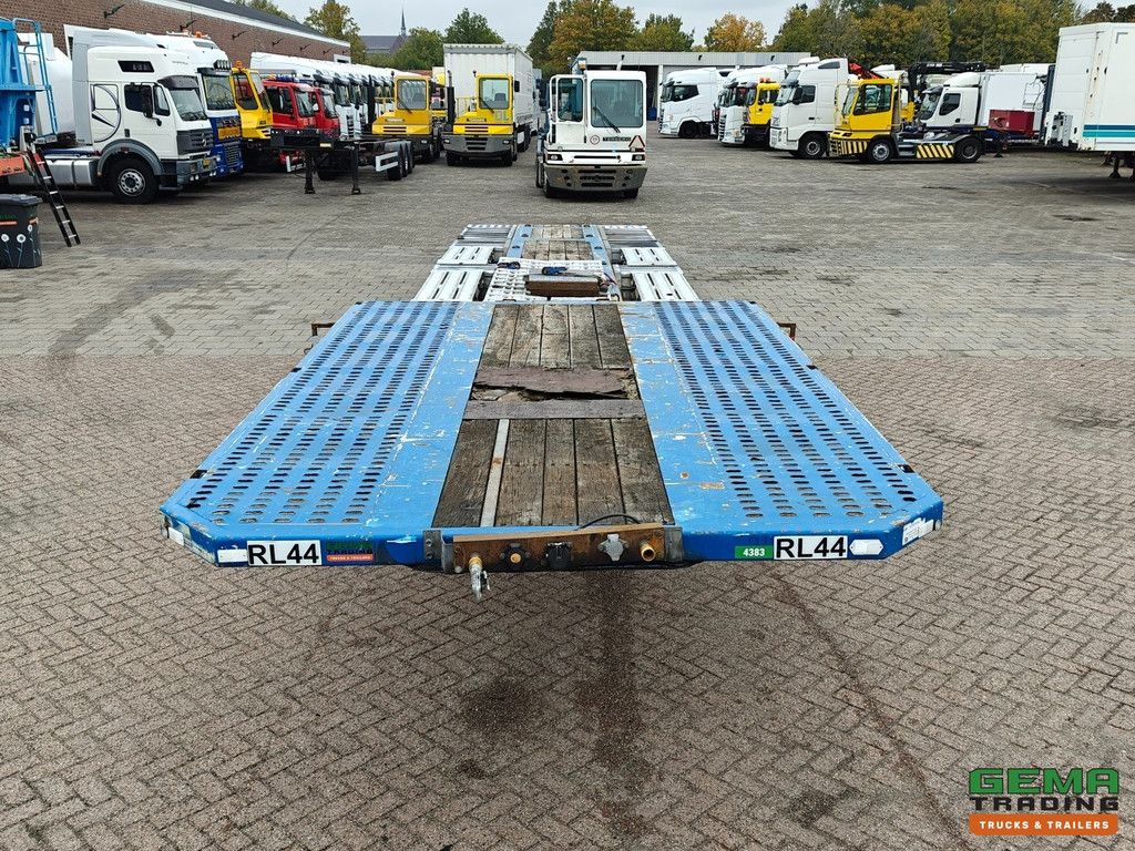 Meusburger MTS-3 3-Axles BPW - Semi Low Loader - Drum Brakes - Lift Axle - Trailing Axle - Expandable - Wheel Tubs - Alcoas