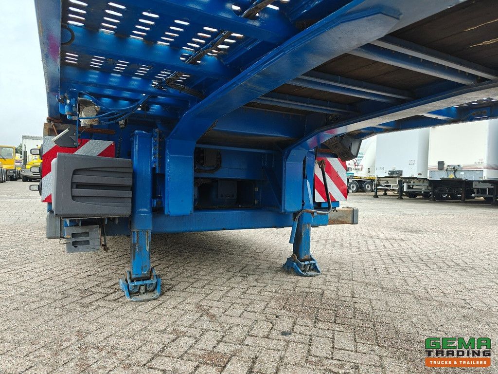 Meusburger MTS-3 3-Axles BPW - Semi Low Loader - Drum Brakes - Lift Axle - Trailing Axle - Expandable - Wheel Tubs - Alcoas