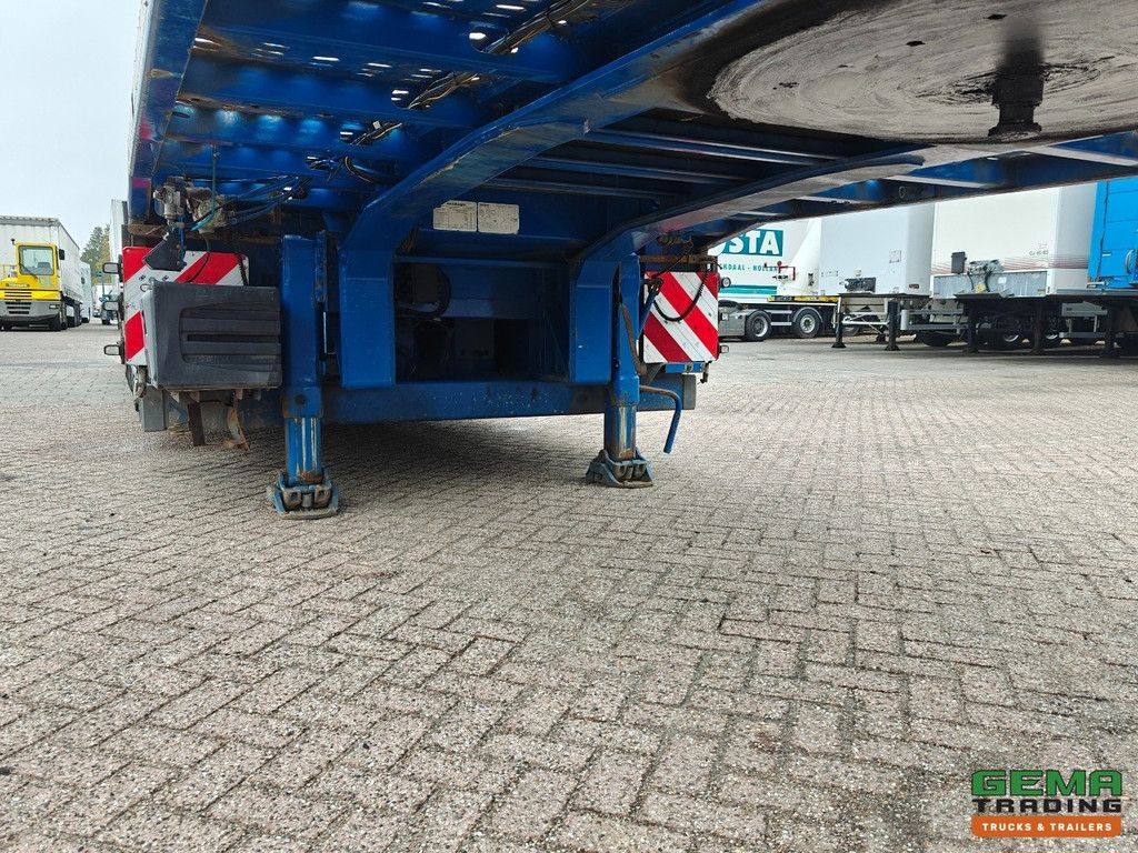 Meusburger MTS-3 3-Axles BPW - Semi Low Loader - Drum Brakes - Lift Axle - Trailing Axle - Expandable - Wheel Tubs - Alcoas