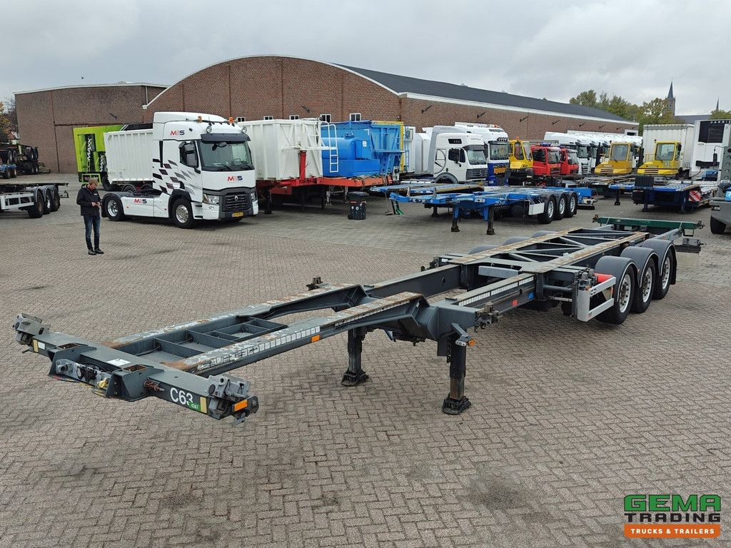 Van Hool A3C002 3-Achser MB - Multi - Scheibenbremsen - Liftachse - Heckschieber - Alle Anschlüsse - Alcoa - QuickLock