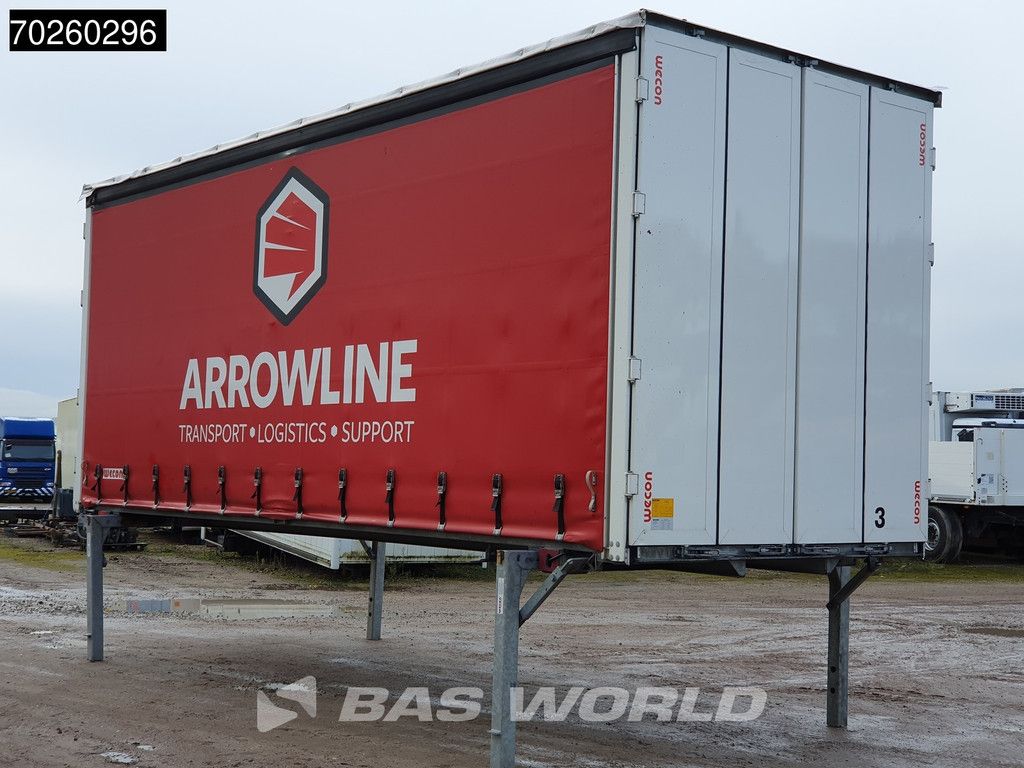 Wecon WPR 715 SG Durchladesysteem / LKW Aufbau auf Stützen