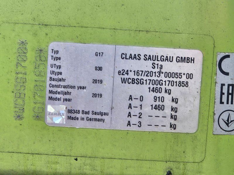 Claas Liner 1700