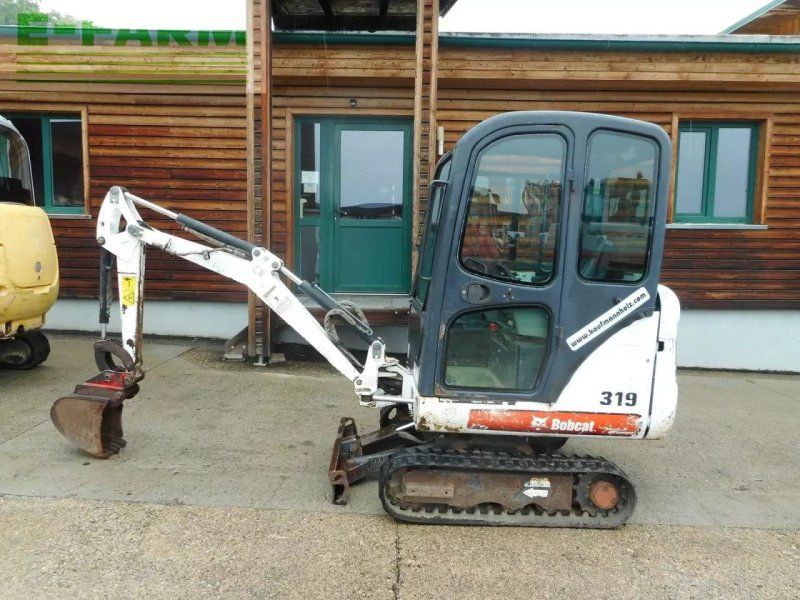 Bobcat 319k ( 1.400kg ) schnellwechsler + verstellfahrw